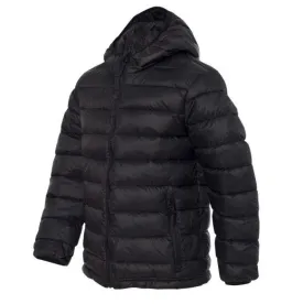 32 Degrees Packable Weatherproof Kid's Hooded Down Jacket Black - Size Large (youth 14/16)