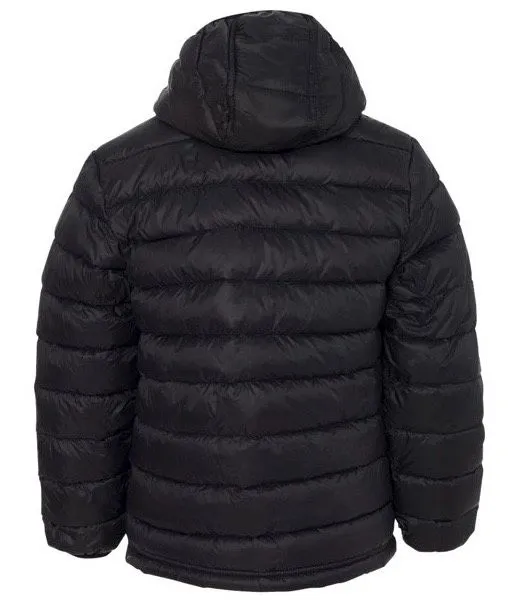 32 Degrees Packable Weatherproof Kid's Hooded Down Jacket Black - Size Large (youth 14/16)