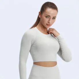 Acting Basic Cropped Seamless Top