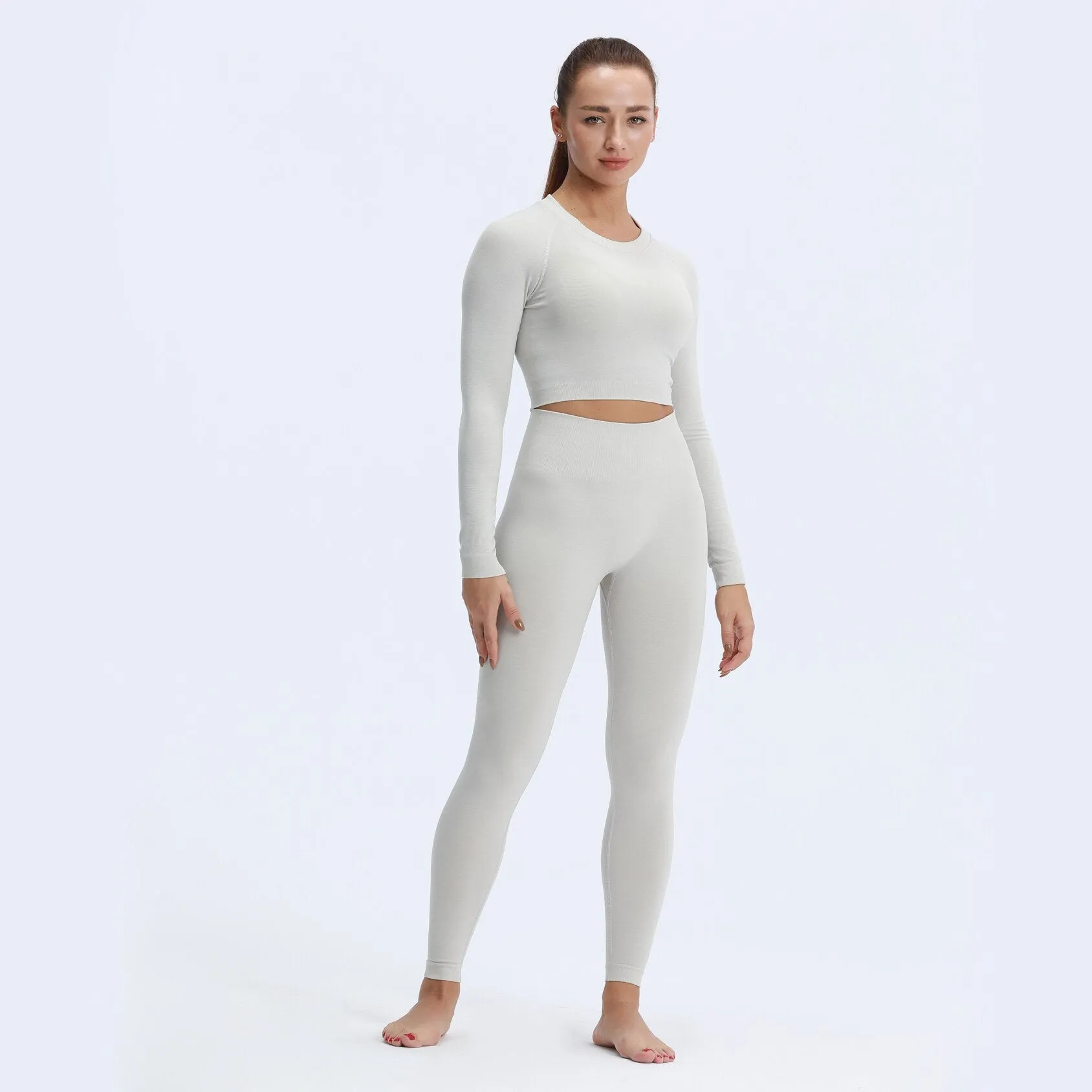 Acting Basic Cropped Seamless Top