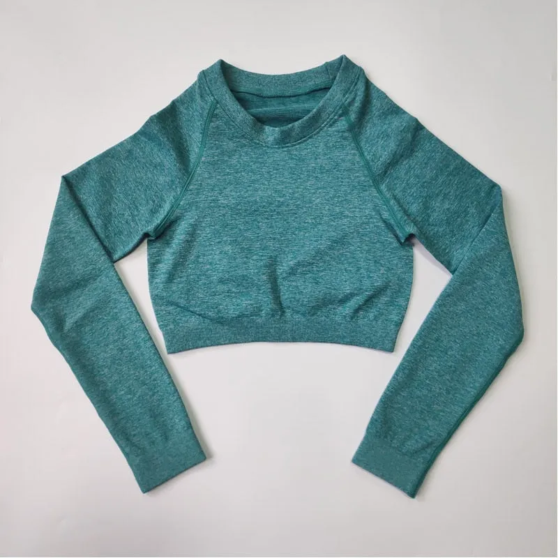 Acting Basic Cropped Seamless Top