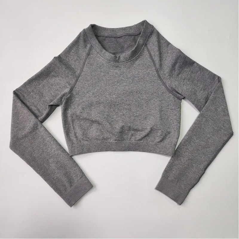 Acting Basic Cropped Seamless Top