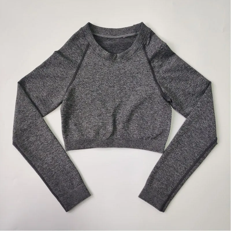 Acting Basic Cropped Seamless Top