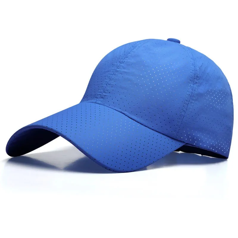 Baseball Cap Quick Dry Mesh Breathable Hats for Sports