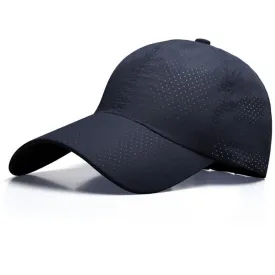 Baseball Cap Quick Dry Mesh Breathable Hats for Sports