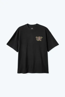 Battle Heavyweight Relaxed T-Shirt - Black Classic Wash