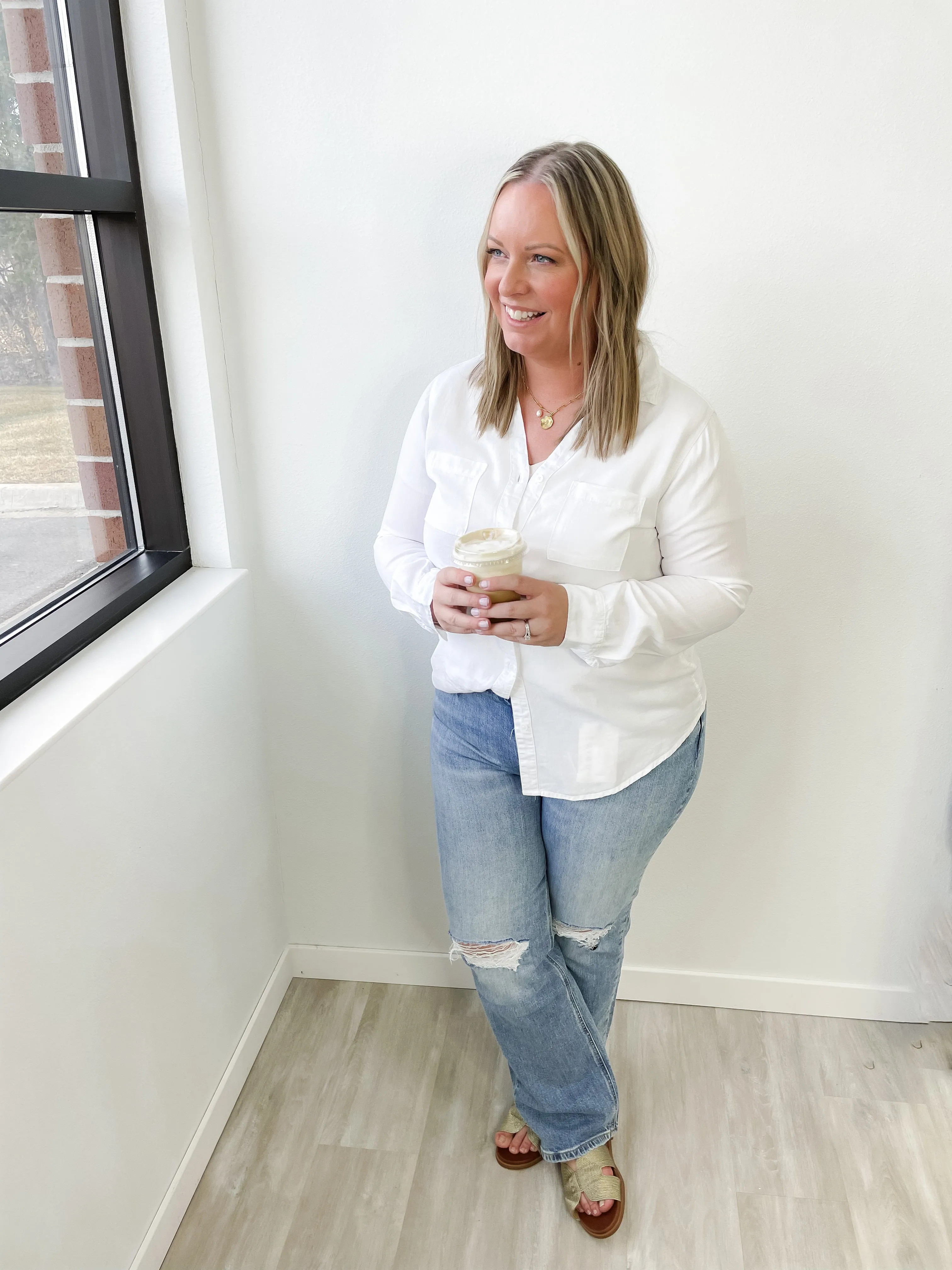 Codi HR Dad Jeans by EUNINA