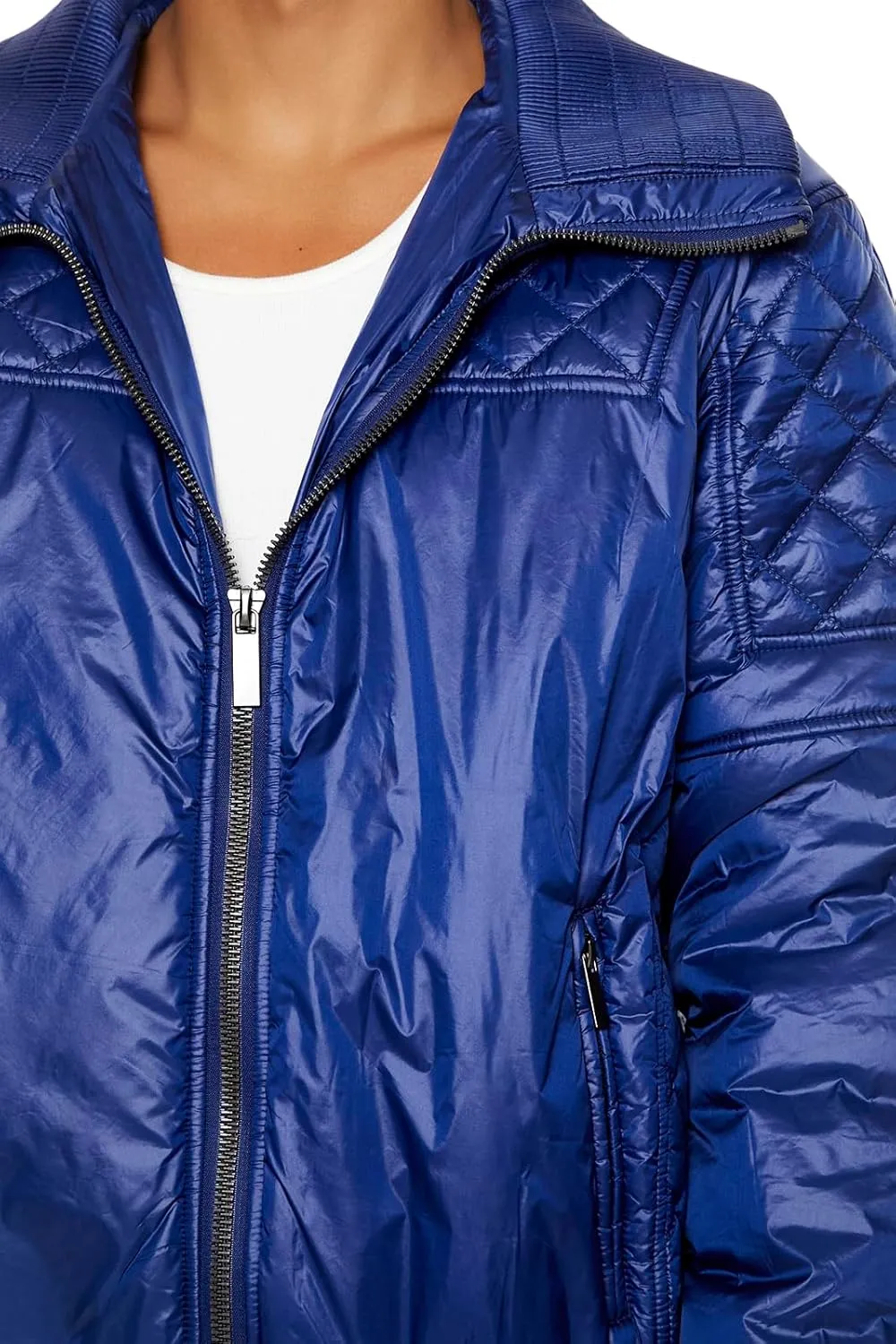 Forever 21 Men's Quilted Bomber Jacket