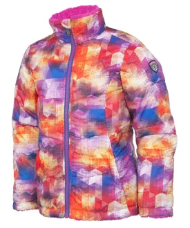 Girls' Harper Print Insulated Stretch Jacket