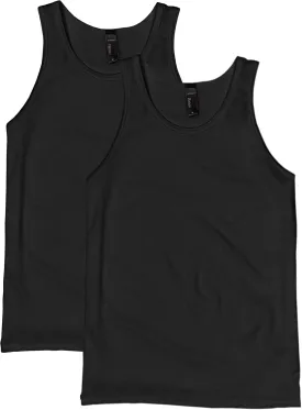 Hanes Mens Performance Tank, X-Temp Moisture-Wicking Tank Top, Solid Colors, 2-Pack