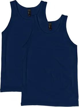 Hanes Mens Performance Tank, X-Temp Moisture-Wicking Tank Top, Solid Colors, 2-Pack