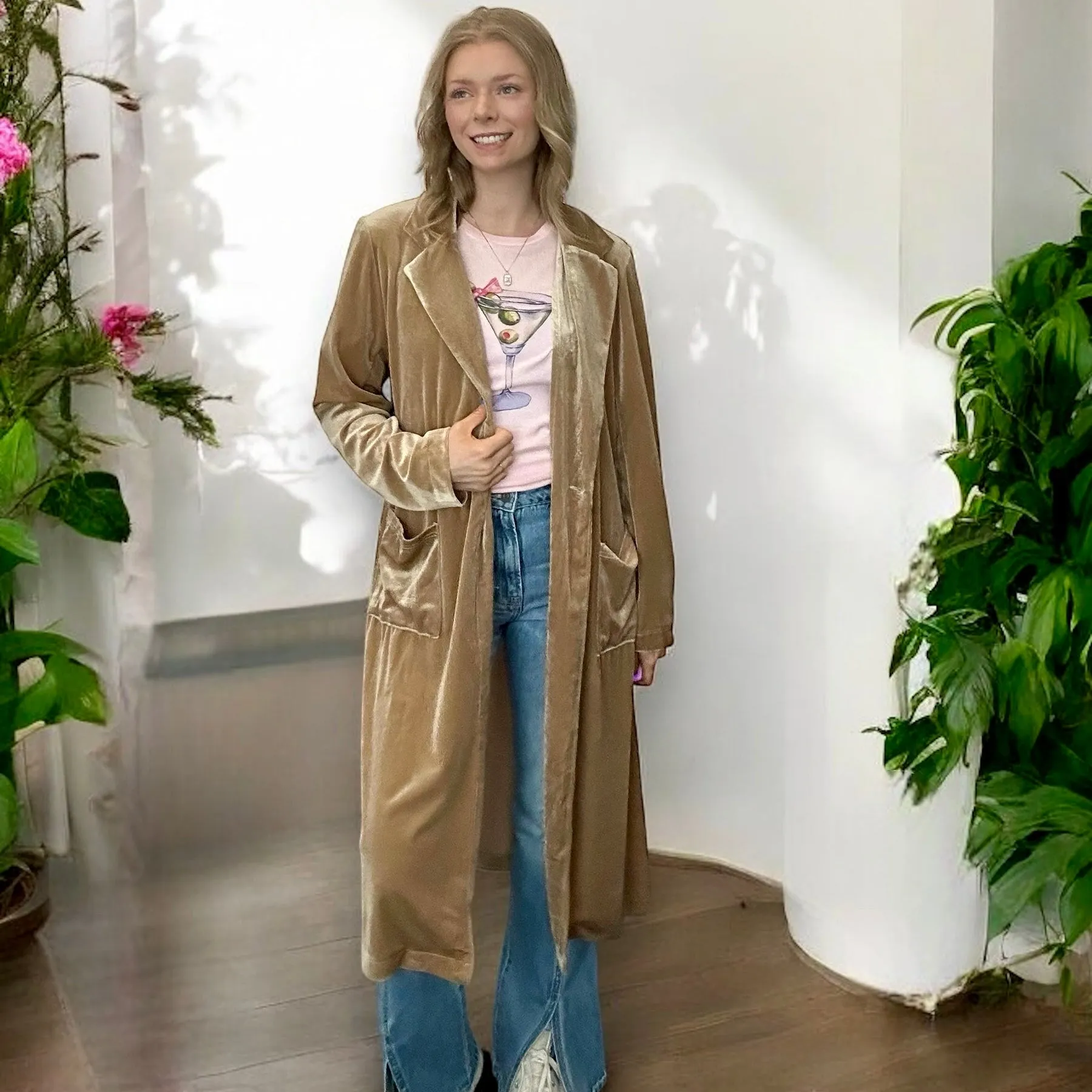 Hard Candy Velvet Coat