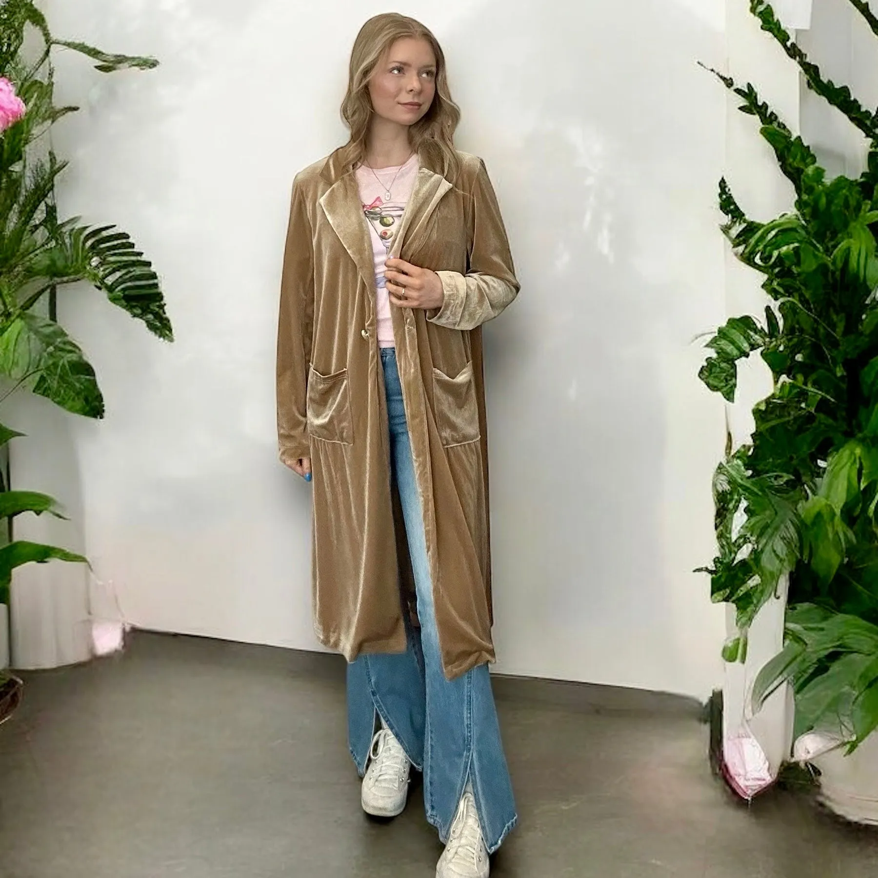 Hard Candy Velvet Coat