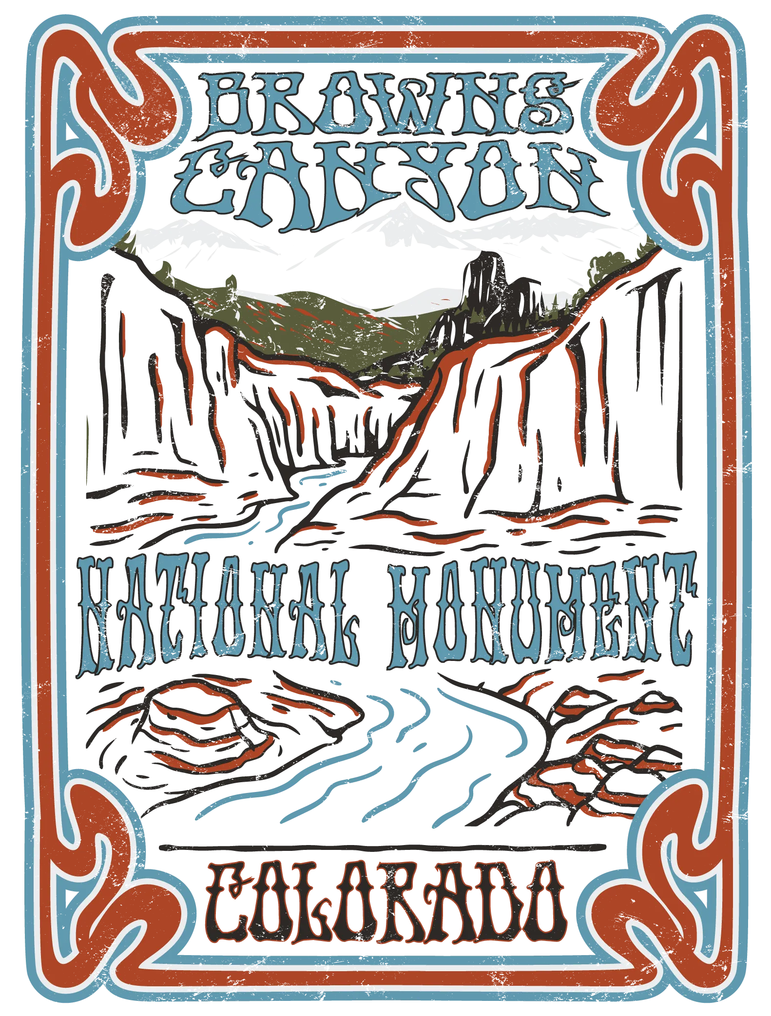 Ladies Browns Canyon Tee