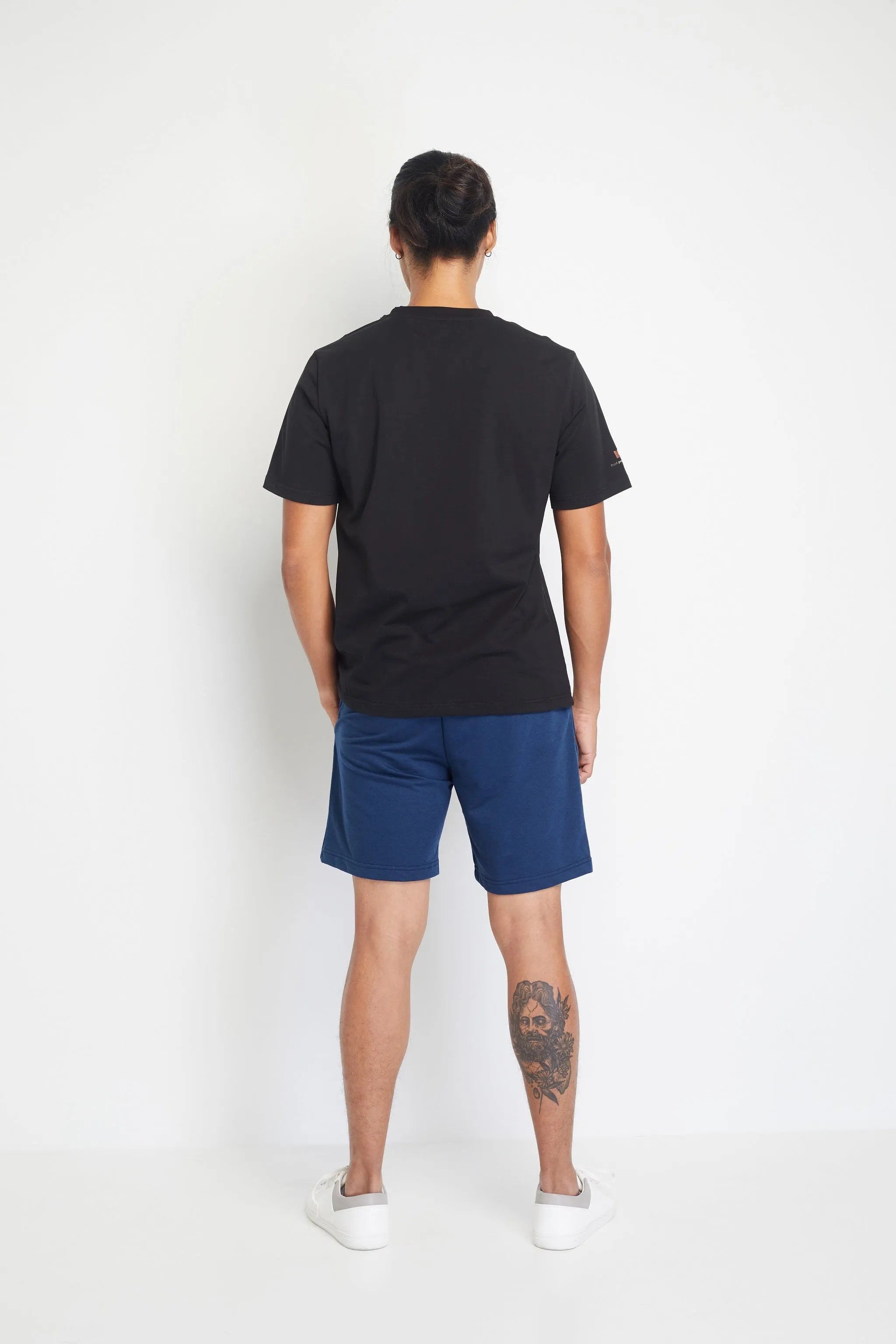 Laszlo Men Short Sleeves Top (Black)