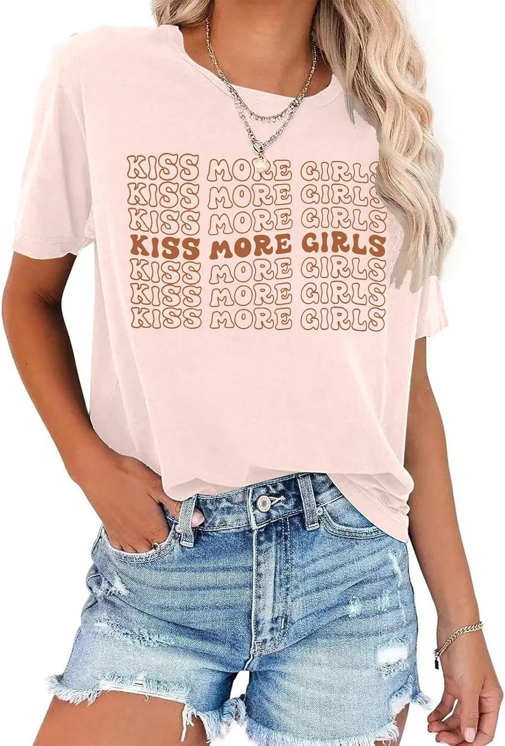 LAZYCHILD Pride Shirts for Women: Rainbow Heart Graphic Shirt Gay Pride T-Shirt LGBT Equality Short Sleeve Tops