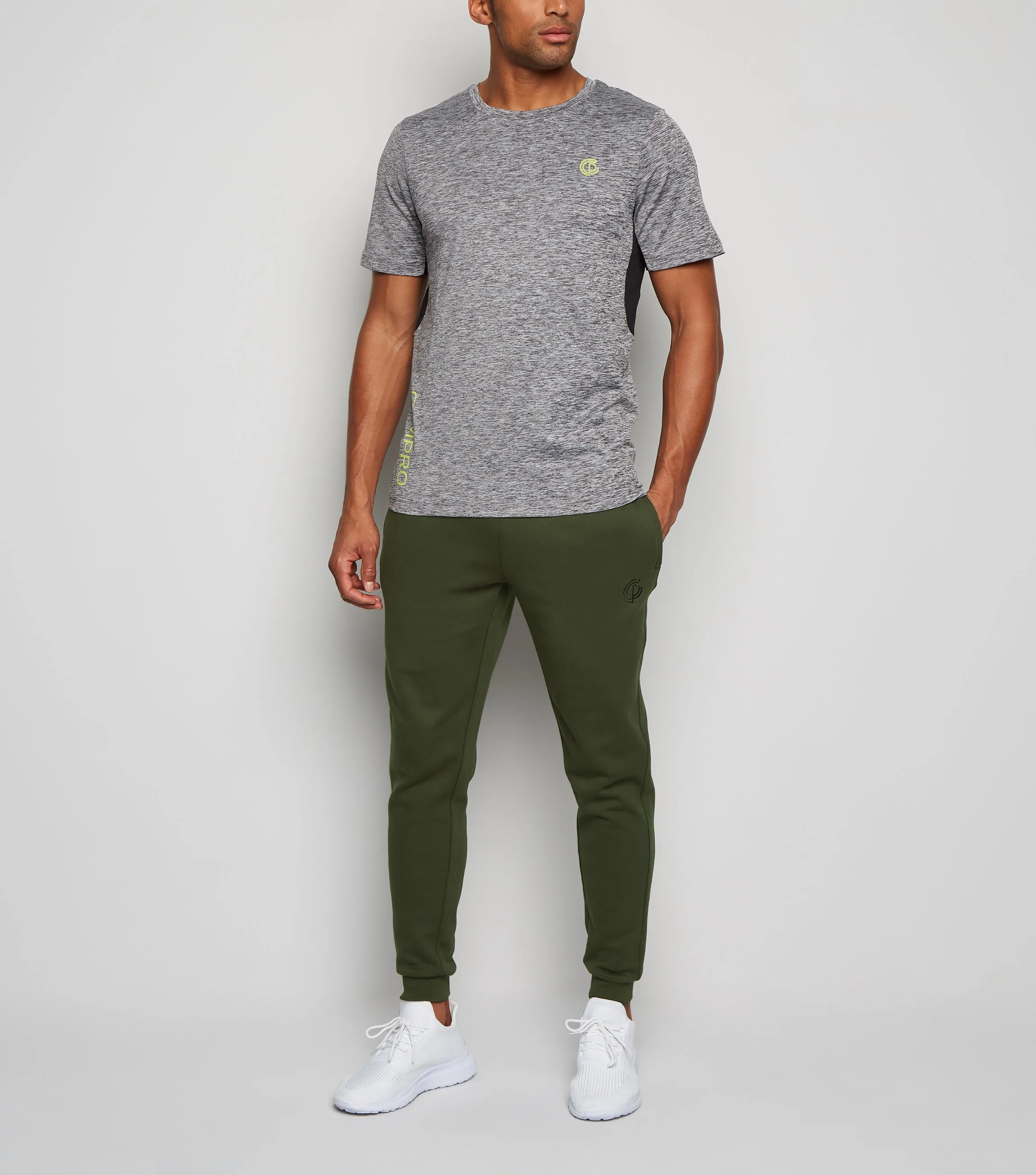 Mens - Iconic Logo Joggers - Khaki