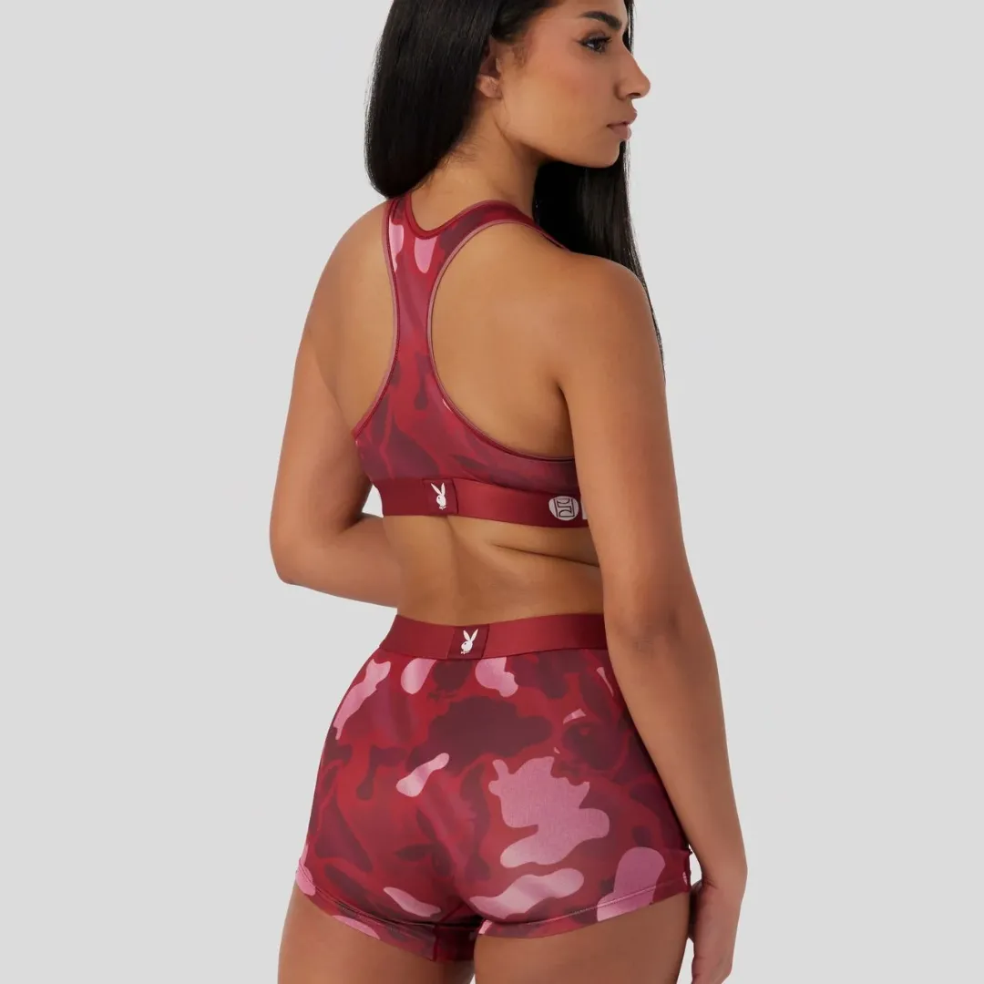 PSD Women's Playboy Silk Boy Shorts (Multi)