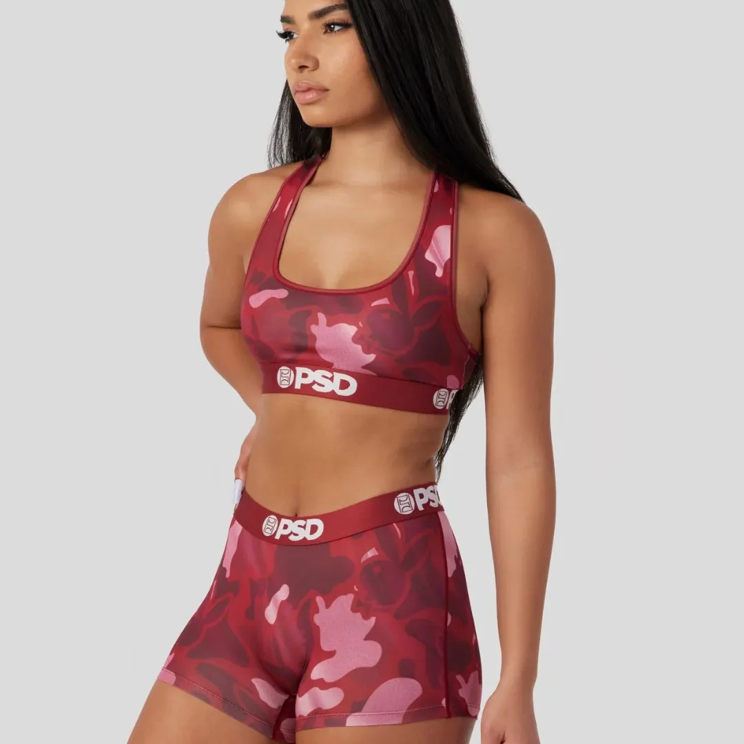 PSD Women's Playboy Silk Boy Shorts (Multi)