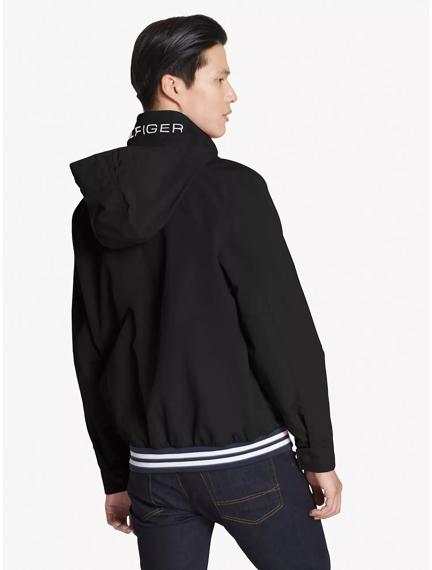 Tommy Hilfiger Men's Regatta Jacket Deep Black 7858429 012