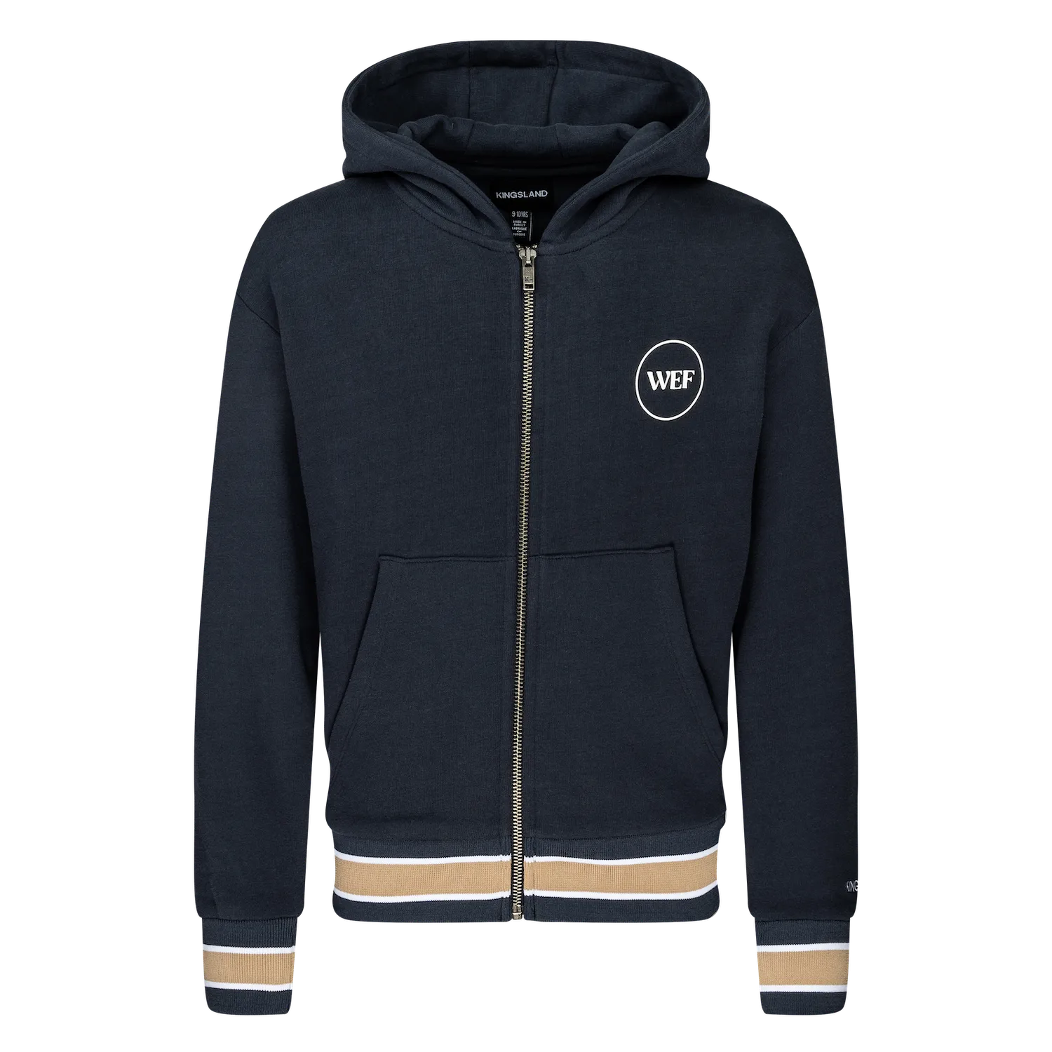 WEF Junior Contrast Rib Sweat Jacket