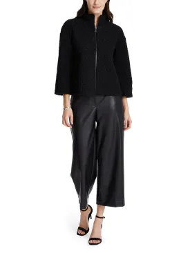 Zip Front Dolman Sleeve Jacket
